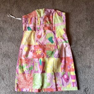 Lilly Pulitzer Strapless Dress